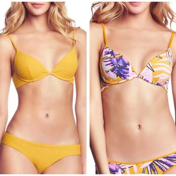 Maaji Farrah's Lovely Underwire‎ Top Sublime Cheeky Bikini Set Size US Small - Picture 1 of 11